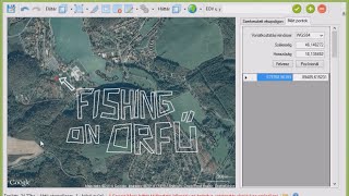 Fishing on Orfű + WKTEditor