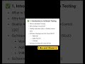 Manual Testing 2025 Course details👍🏻 #shorts #short #softwaretesting