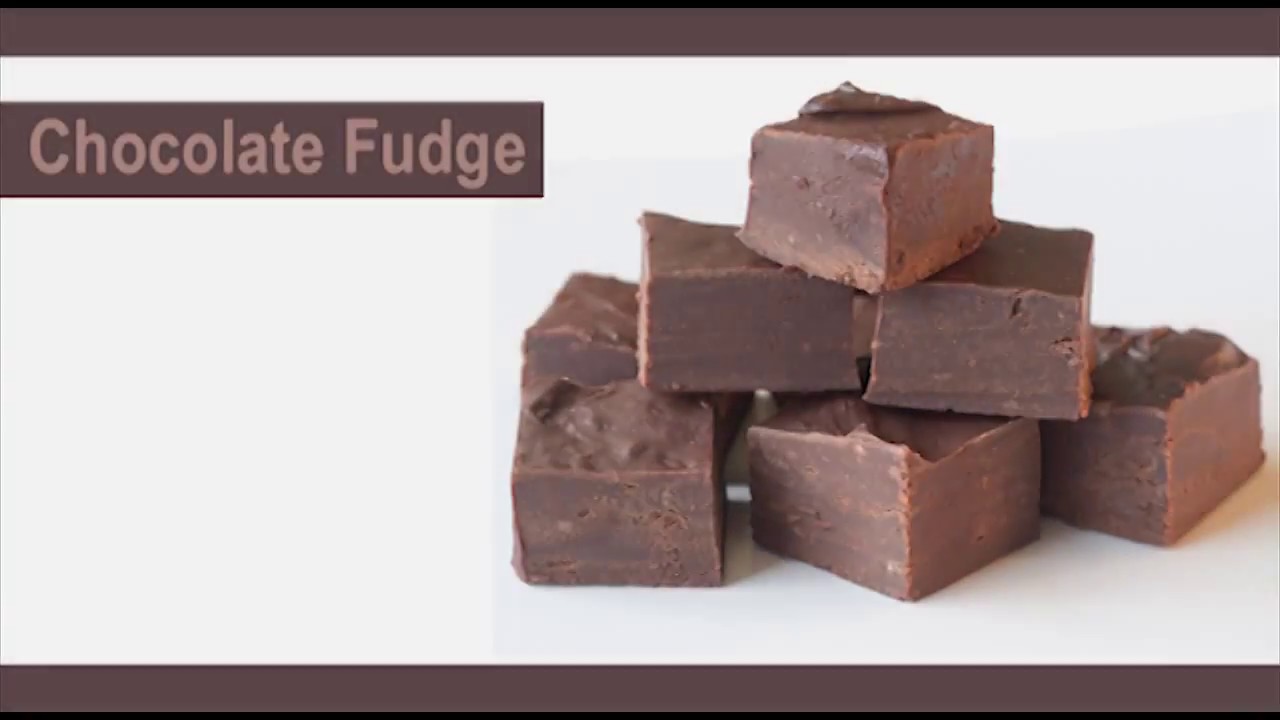 Chocolate Fudge Recipe YouTube