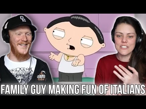 Family Guy Making Fun Of Italians REACTION | OB DAVE REACTS