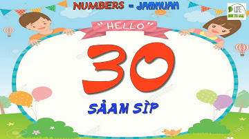 Học tiếng Thái dễ thương cùng MR.TUK TUK - số đếm từ 11-50