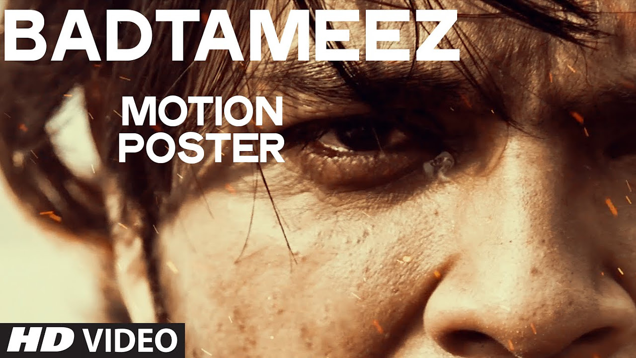 Badtameez Video Song Motion Poster  Ankit Tiwari Sonal Chauhan  Coming soon