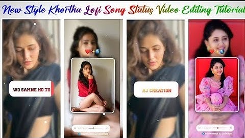 Khortha Song Lofi Status Video Editing Alight Motion | Akhiya Se Teer | Khortha Lofi Status Editing