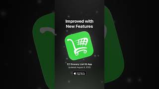 Best Grocery Shopping List iPhone App | Easily Organize &amp; Plan Your Groceries! 🛒📱