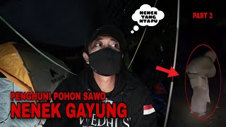 NENEK YA YANG NYAPU ?? TERNEKAT CAMPING 1 BULAN DI TEMPAT ANGKER - PART 3