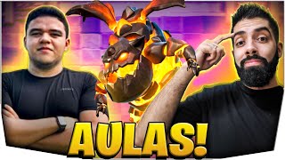 RANDALL ENSINA A USAR DECKS DE LAVA HOUND NO CLASH ROYALE!