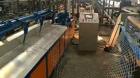 GST automatic chain link making machine for prison fence