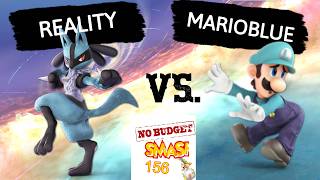 No Budget Smash 156 Losers R2 - Reality (Lucario) Vs MarioBlue (Luigi) - Smash Ultimate
