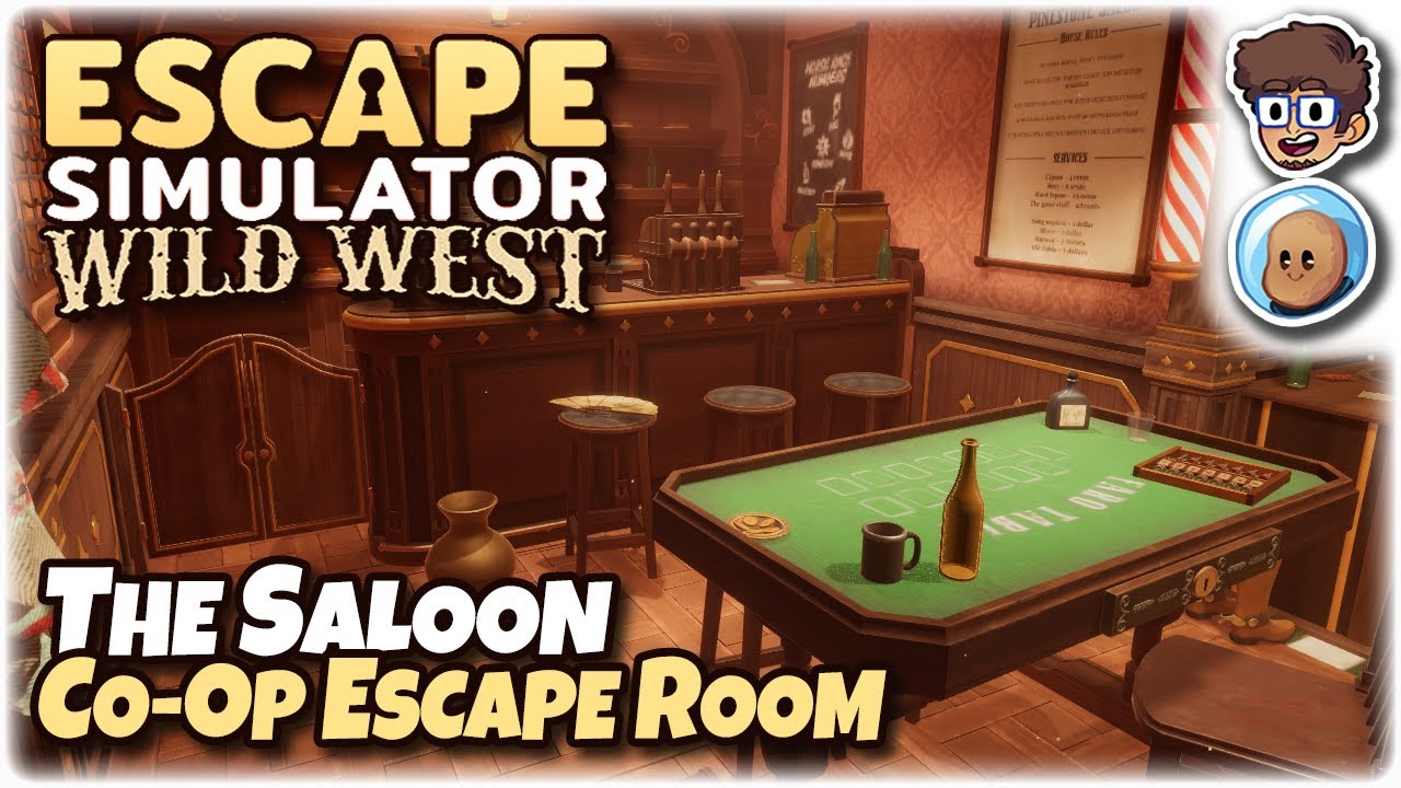 FANTASTIC NEW CO-OP ESCAPE ROOM GAME!!, Let's Play Escape Simulator