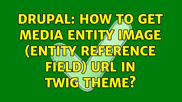 Drupal: How to get Media entity image (Entity Reference Field) URL in TWIG theme?