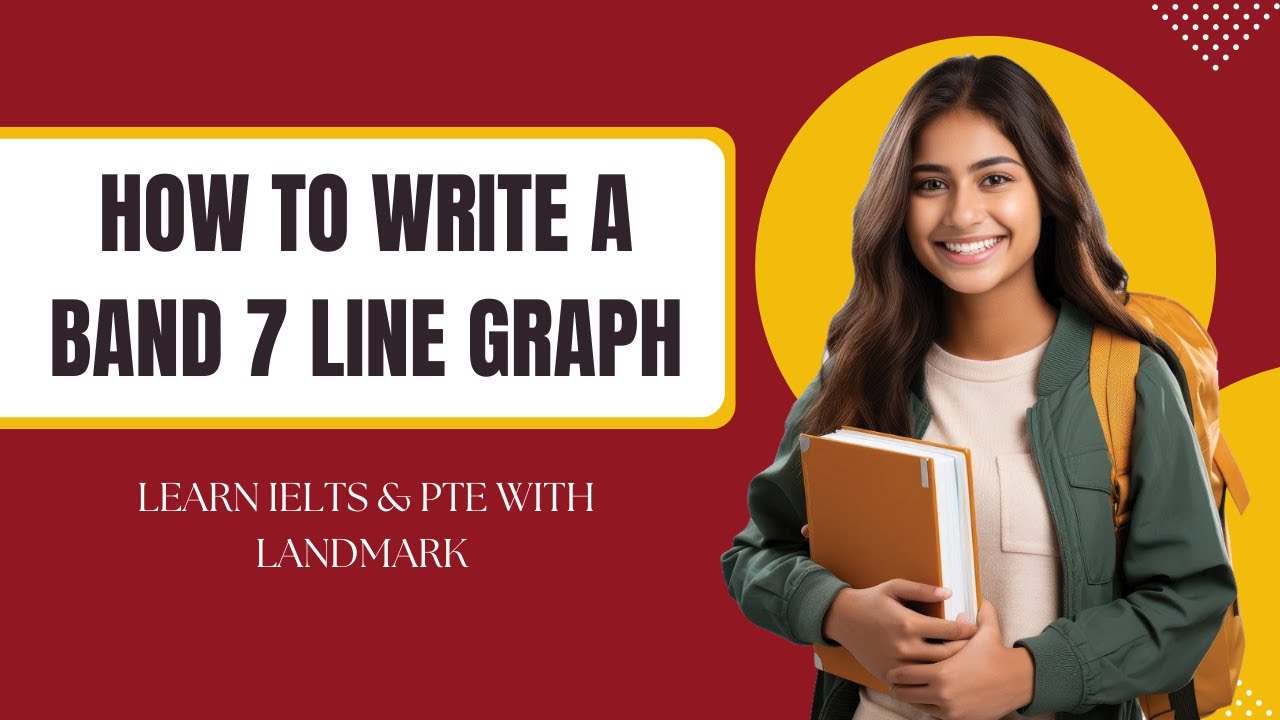How to write a Band 7 Line graph - YouTube