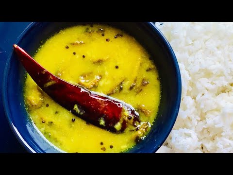 MOONG DAL RECIPE WITH BITTER GOURD  BITTER GOURD RECIPE  KARELA DAL  TETOR DAL