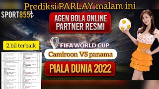 Prediksi parlay malam ini 18_nov_2022 Cameroon VS panama