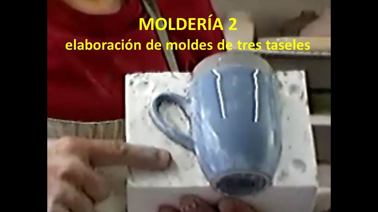 Tutorial gratis: Cómo hacer un molde de yeso o escayola para cerámica en  casa