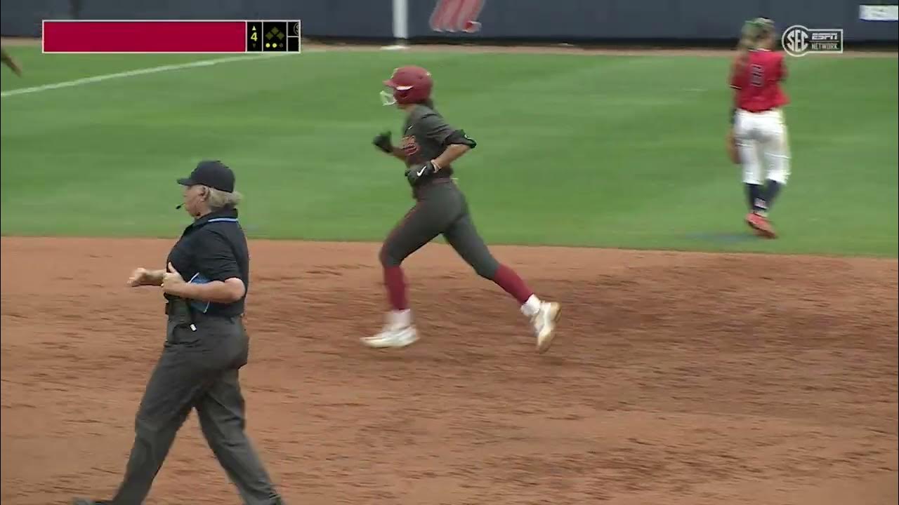 HIGHLIGHTS Ole Miss Defeats Alabama Softball Game 3 5 4 (5/7/23