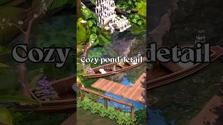 Decorating a cozy little boat on a pond✨️