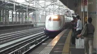 【HD】E2系1000番台 J75+E3系 R6 やまびこ312号 郡山入線