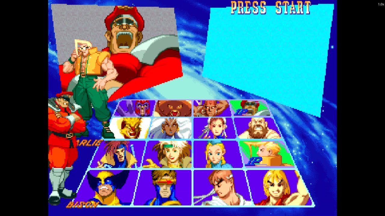 Charlie & Bison – Justice vs Power! | X-Men vs Street Fighter Tag Battle