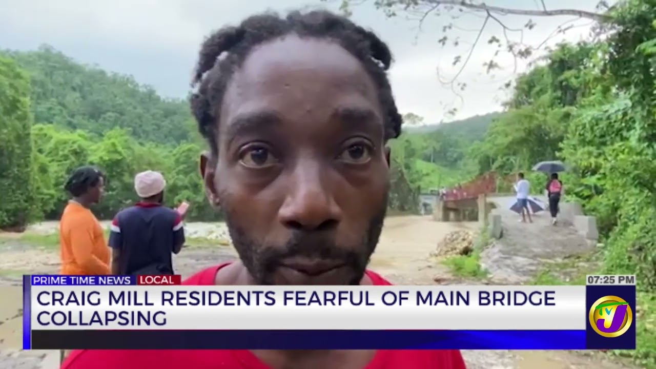 Craig Mill Residents Fearful Of Main Bridge Collapsing   | TVJ News