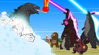 Rescue GODZILLA EARTH From GODZILLA & KONG: The Battle Ways to Prevent AcneFUNNY | Godzilla Cartoon