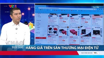 Tràn lan hàng giả trên sàn thương mại điện tử | VTV24