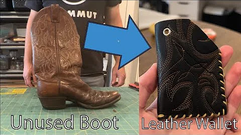 Making a Leather Wallet From Start to Finish