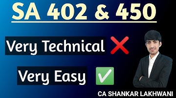 Magic Revision with Fun Memory Tricks I SA 402 & SA 450 I CA Final Audit New Syllabus May/Nov 2024