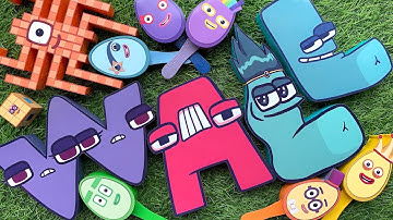 Looking for Numberblocks NEW 397 Puzzle Tetris Space, WALL LORE | ASMR Satisfying Video