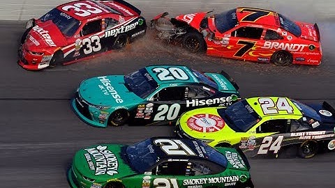 Nascar Crash Compilation #39~500 Subscriber Special
