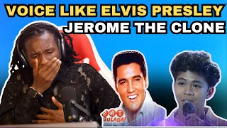GOT AN HEART ACHE VOICE LIKE Elvis Presley of the Philippines Jerome Evardome| FIRST TIME REACTION |