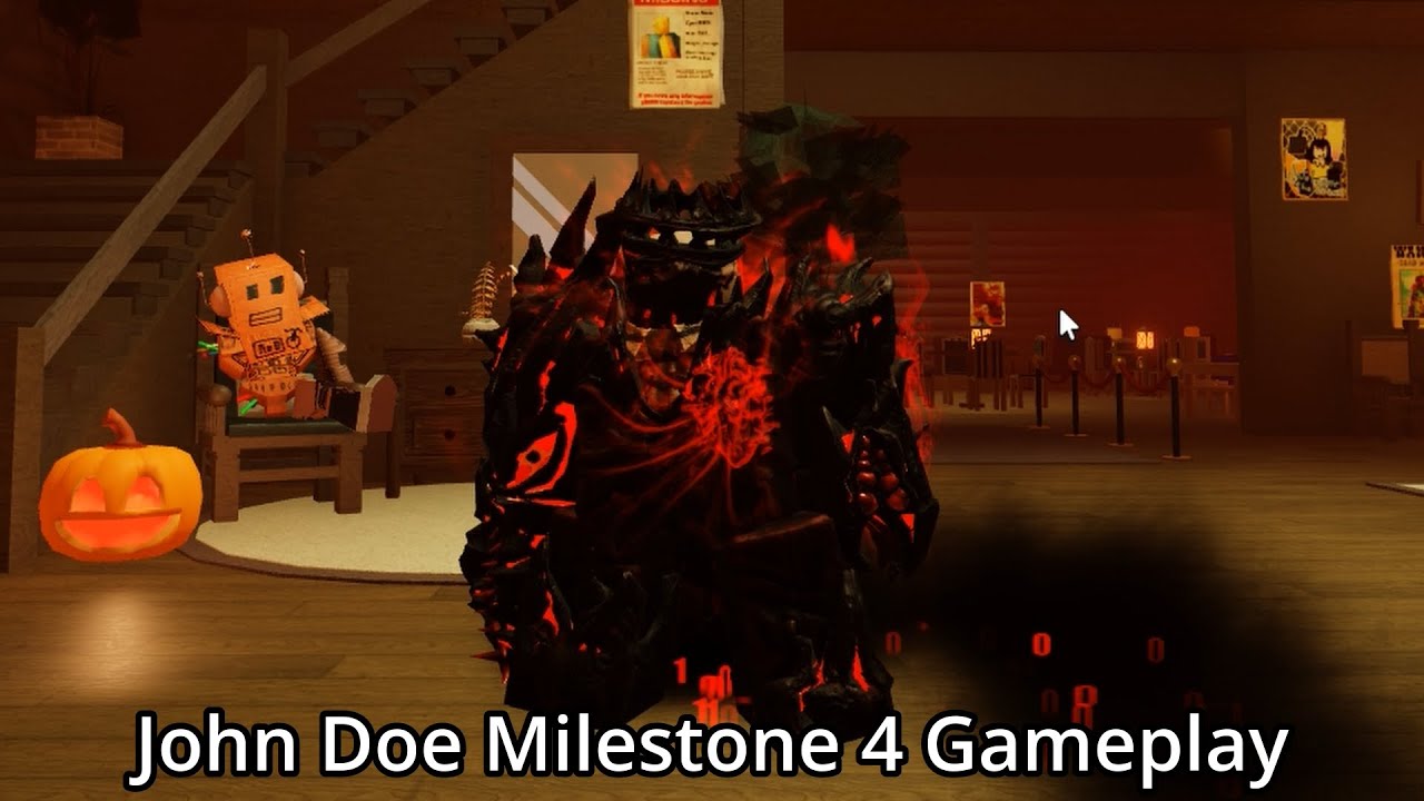 John Doe Milestone 4 Gameplay | Forsaken | Roblox