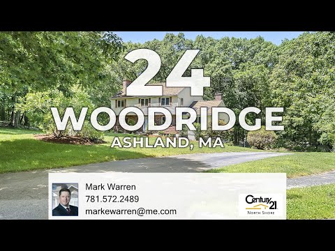 24 Woodridge Lane, Ashland, MA home video tour