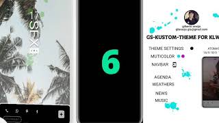 GS-kustom theme for klwp pj067