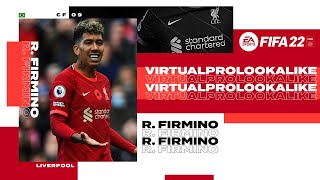 FIFA 22 | VIRTUAL PRO LOOKALIKE | ROBERTO FIRMINO (TUTORIAL)