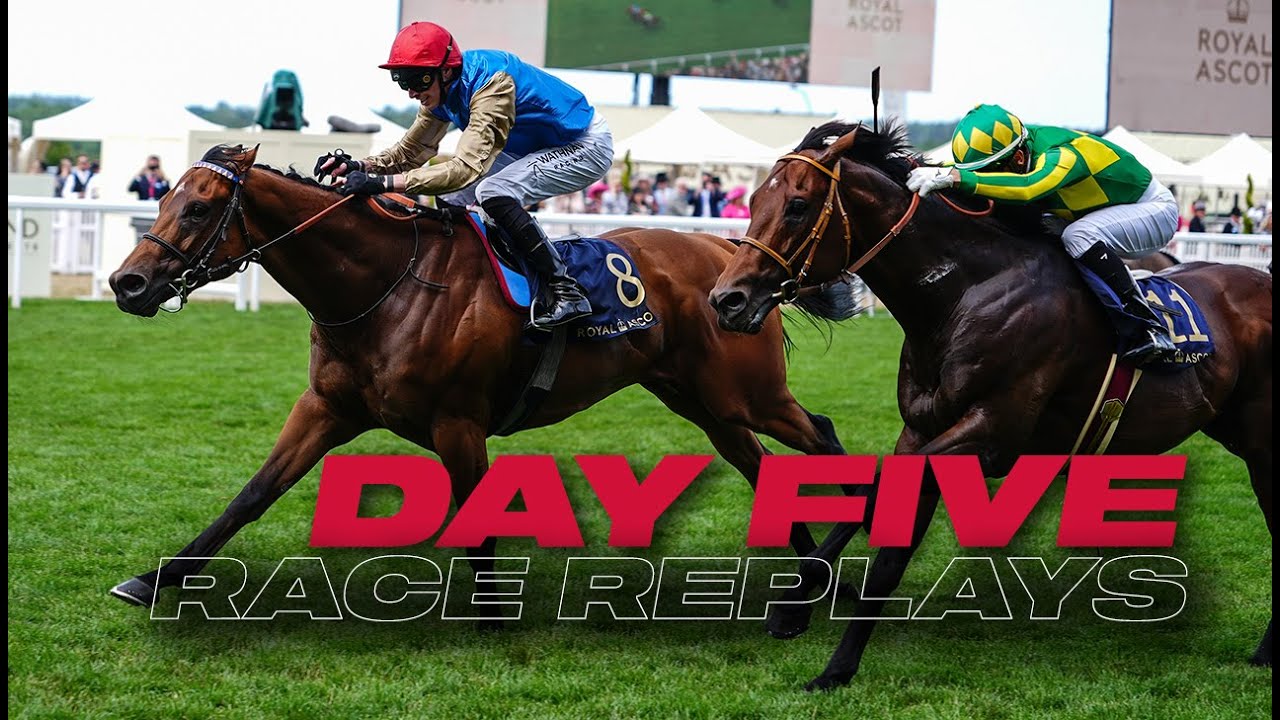 Day Five Race Replays ft. Lazzat & Rebel's Romance | Royal Ascot 2025