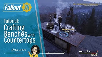 Fallout76 Glitch Building - Crafting Counters