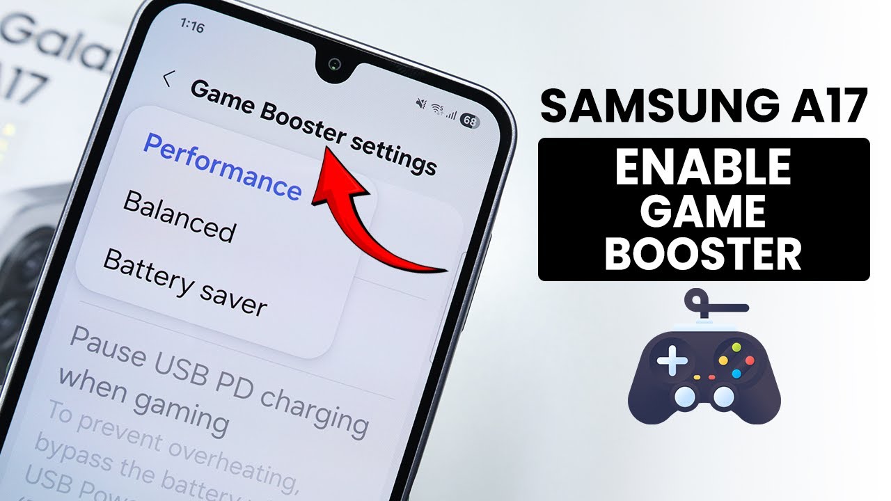 Как включить Game Booster на Samsung A17 — Активация игрового режима