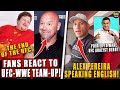 Fans SLAM UFC-WWE team-up! Alex Pereira SPEAKING English! Dustin Poirier to make UFC analyst debut!