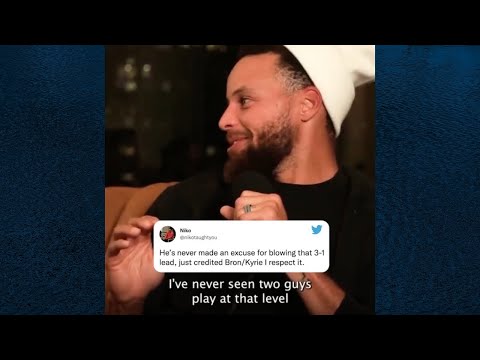 Steph talks about 3-1 blown lead to LeBron