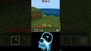 -30 iq vs 100000 iq || minecraft ||