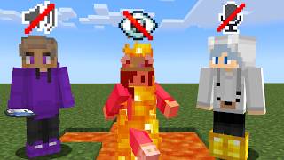 Speedrunning Minecraft But We're Blind, Deaf &amp; Mute