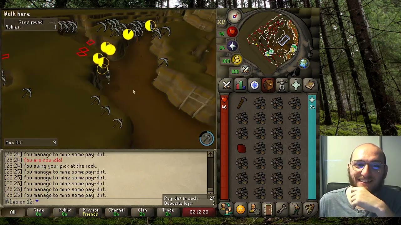 uncut ruby - OSRS Motherlode Mine (Mining Training)
