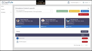 Real-Time Simulation Control with ChartFlow