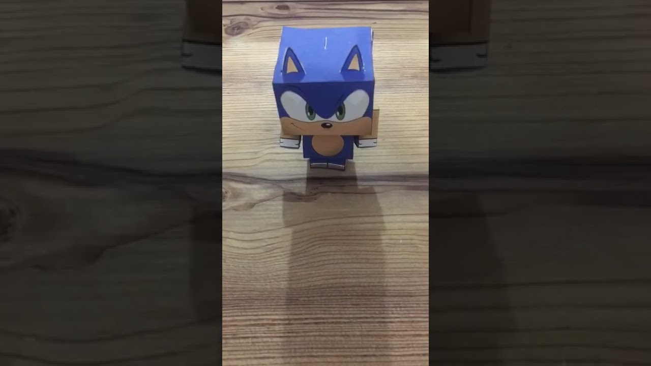 Kağıttan SONIC yapımı
