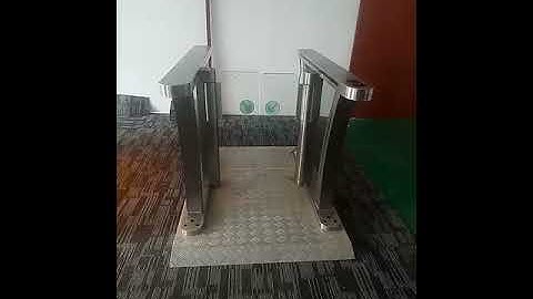Gym Systems Turnstiles,Face Recognition Glass Turnstiles Video From RS Security Co.,Ltd