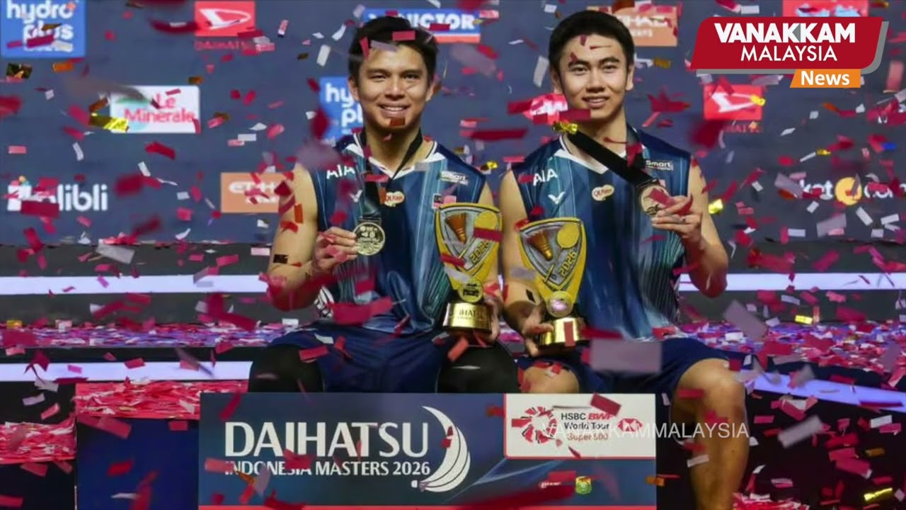 Malaysia makes history with triple crown at Indonesia Masters 2026