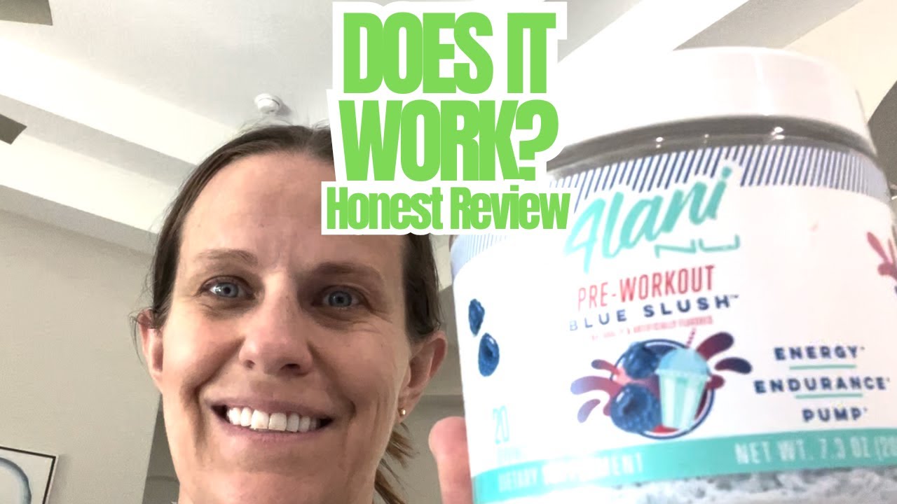 Alani Nu Pre Workout Powder Blue Slush Honest Review