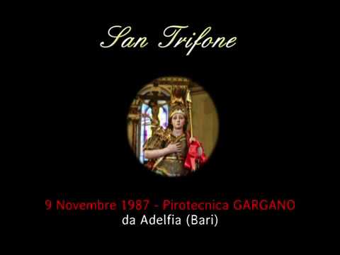 San TRIFONE - Pirotecnica GARGANO (9 novembre 1987)