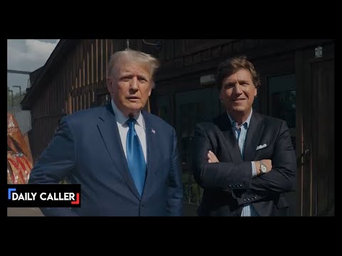 Tucker Carlson Interviews Donald Trump On Debate Night