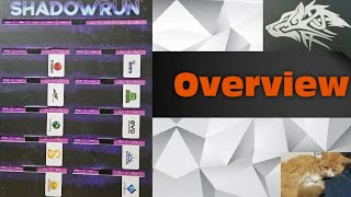 🌇 Overview for Gamemaster screen for Shadowrun Sixth World / 6th edition / 6e , catalyst games labs